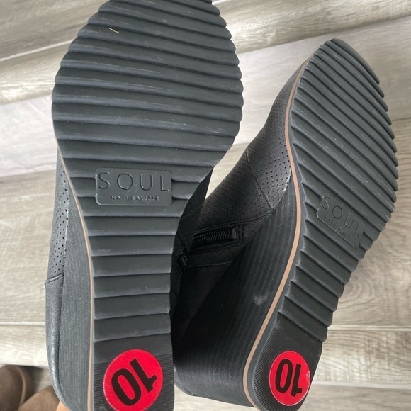 Soul Naturalized Boots Wedge Size 10 Shoes - Picture 5 of 7